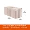 Modern Leisure Monterey Oversized Patio Cushion & Cover Storage Bag, 6 in. L x 24 in. W x 28 in. H, Beige 3032 - alternate 6